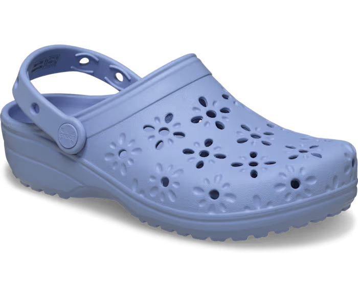 Classic Floral Cut-Out Clog