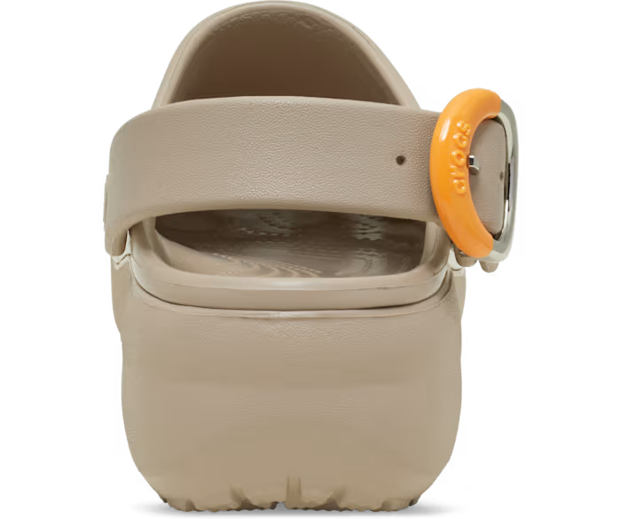 Classic Platform Dipped Schnalle Clog