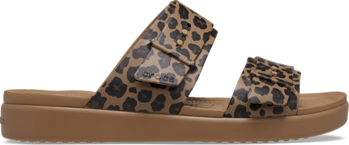 Brooklyn Schnalle Low Low Animal Sandale