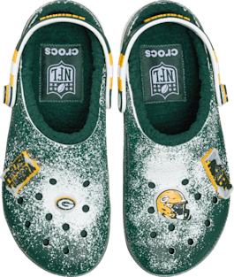 NFL Grün Bay Packers Classic gefütterter Clog