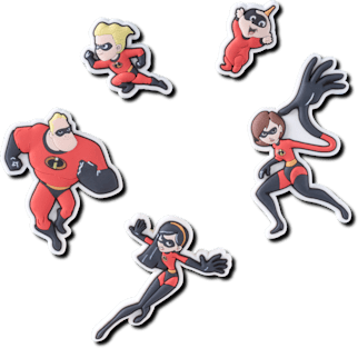 Pixar Incredibles 5er-Pack