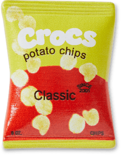 Gelb Rot Chip Tasche