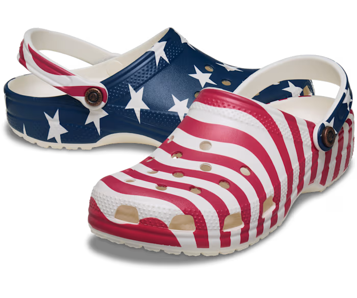 Classic American Flag Clog