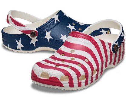 Classic American Flag Clog