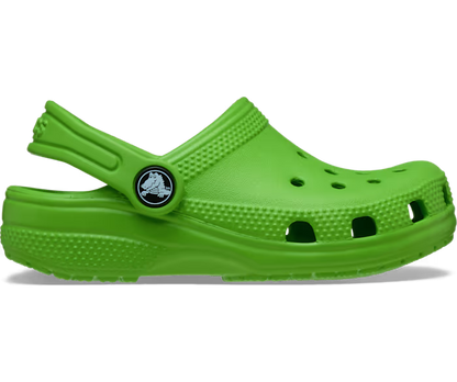 Kleinkind Classic Clog - Crocs Grün