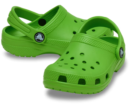 Kleinkind Classic Clog - Crocs Grün