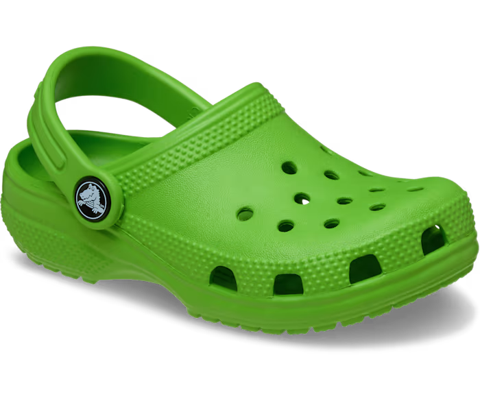 Kleinkind Classic Clog - Crocs Grün