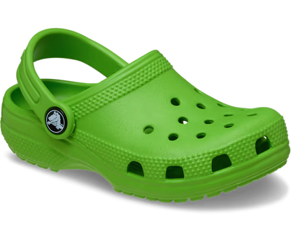 Kleinkind Classic Clog - Crocs Grün