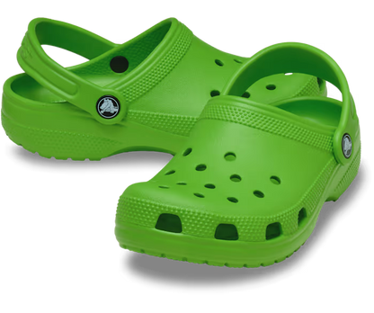 Kinder Classic Clog - Crocs Grün