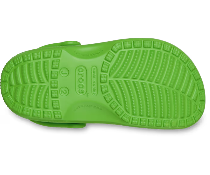 Kinder Classic Clog - Crocs Grün