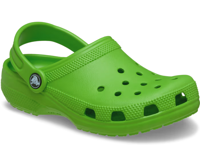 Kinder Classic Clog - Crocs Grün