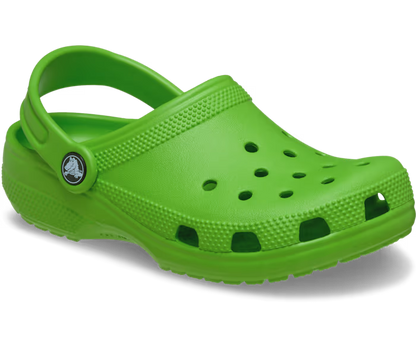 Kinder Classic Clog - Crocs Grün