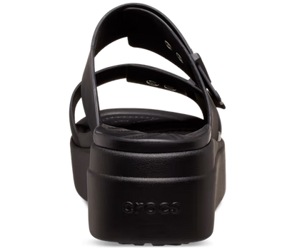 Brooklyn Schnalle Low Wedge Sandale