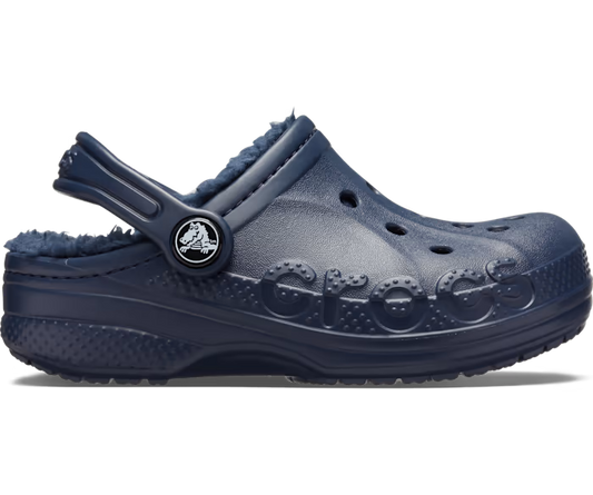 Kleinkind Baya gefütterter Clog