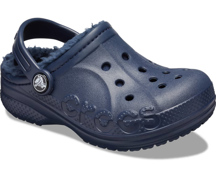 Kleinkind Baya gefütterter Clog