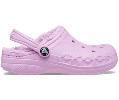 Kleinkind Baya gefütterter Clog