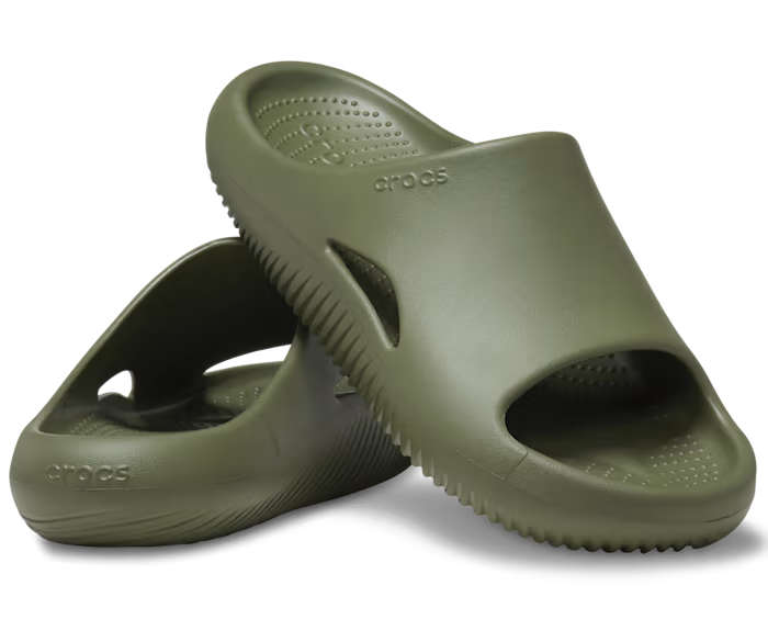 Mellow Recovery Pantolette - Army Grün