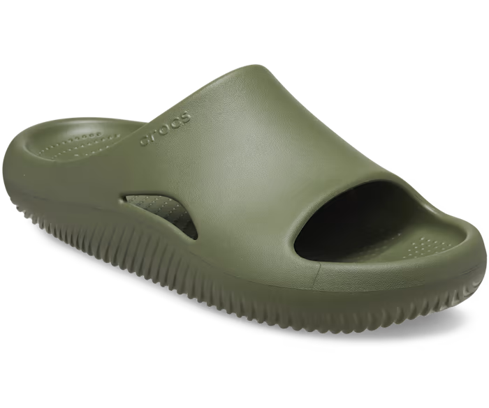 Mellow Recovery Pantolette - Army Grün