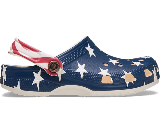 Kinder’ Classic American Flag Clog