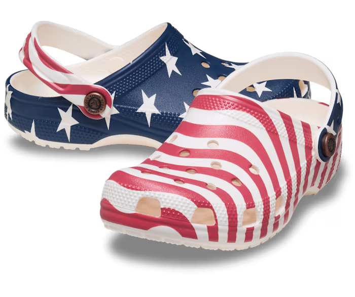 Kinder’ Classic American Flag Clog