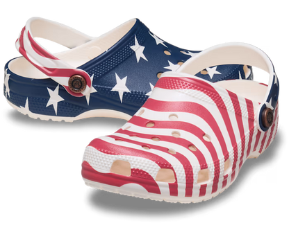 Kinder’ Classic American Flag Clog