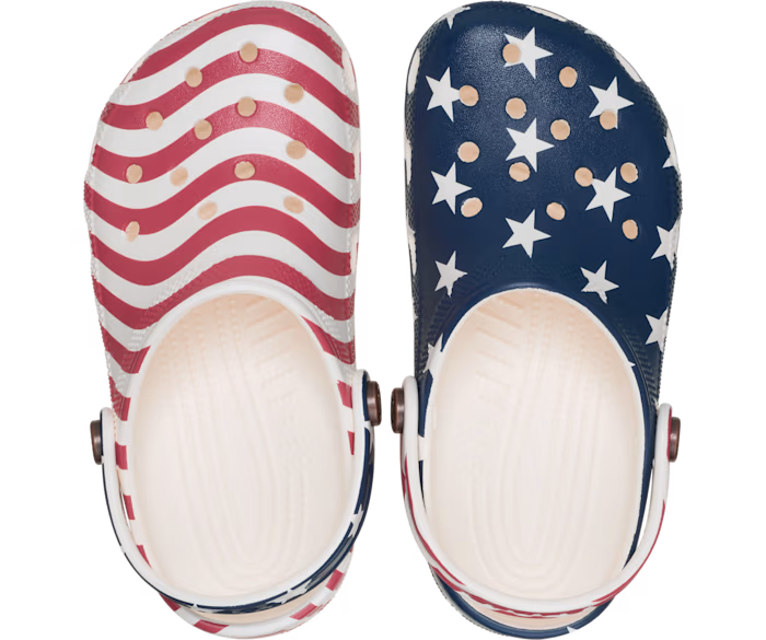 Kinder’ Classic American Flag Clog