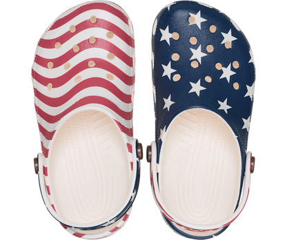 Kinder’ Classic American Flag Clog