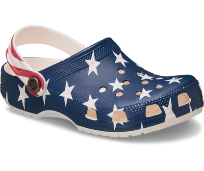 Kinder’ Classic American Flag Clog