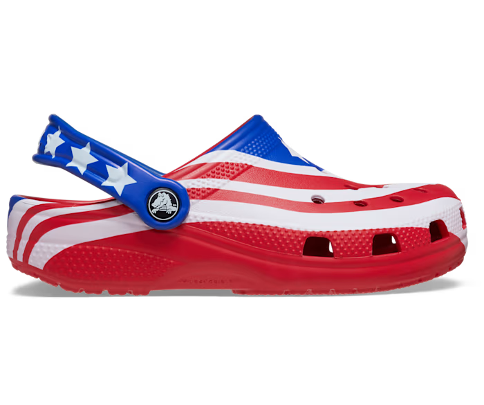 Kinder’ Classic American Flag Clog