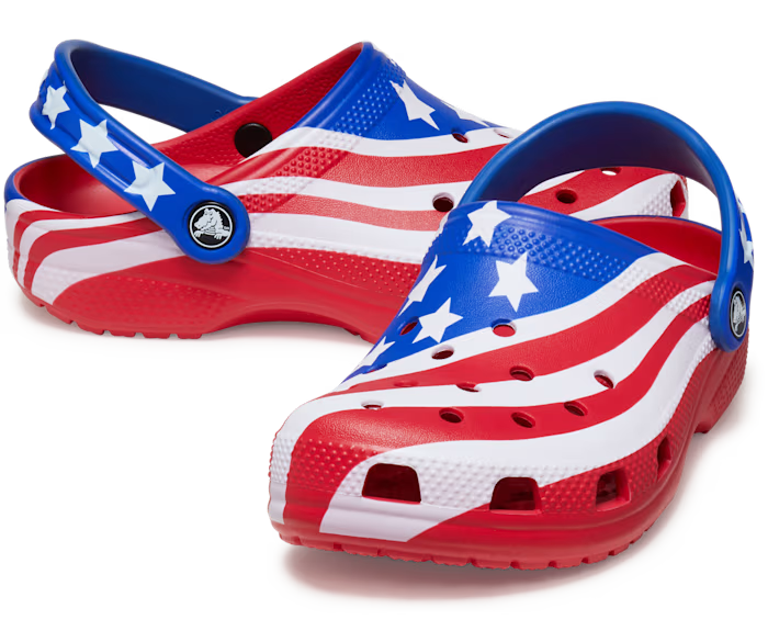 Kinder’ Classic American Flag Clog