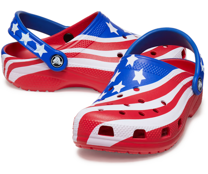 Kinder’ Classic American Flag Clog