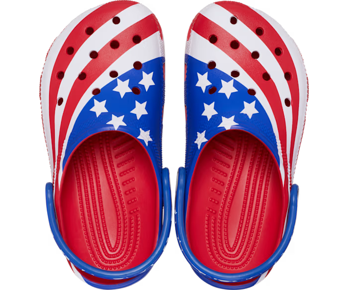 Kinder’ Classic American Flag Clog