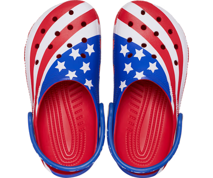 Kinder’ Classic American Flag Clog