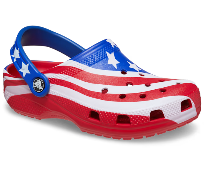 Kinder’ Classic American Flag Clog