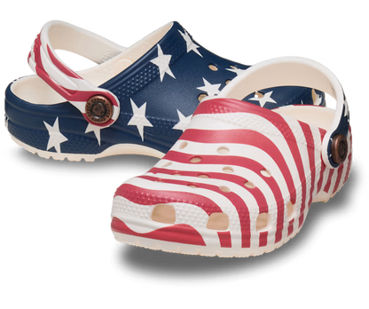 Kleinkind Classic American Flag Clog