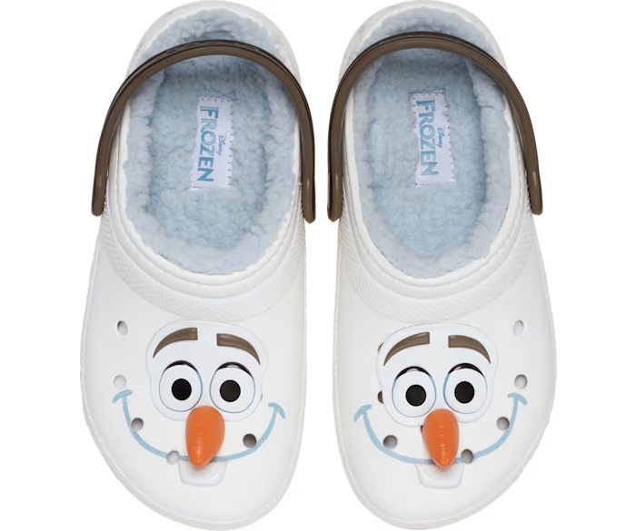 Kinder Disney Frozen Olaf Lined Classic Clog