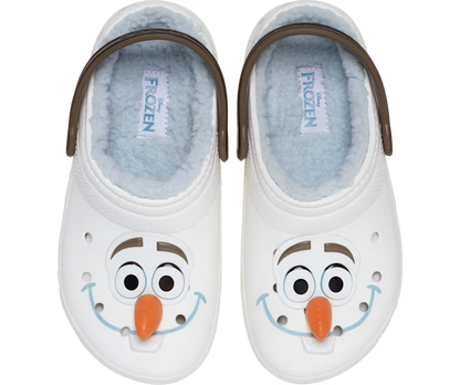 Kinder Disney Frozen Olaf Lined Classic Clog