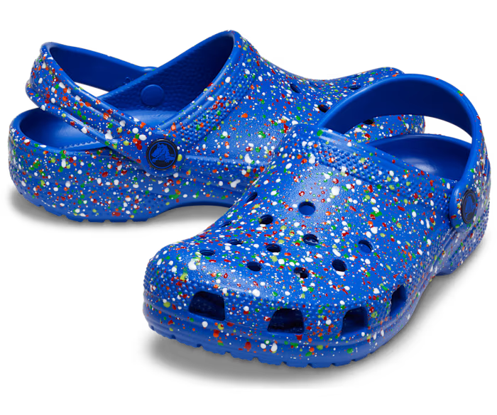 Kinder’ Classic Splatter Paint Clog