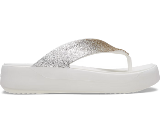 Getaway Chunky Glitzer Platform Zehentrenner