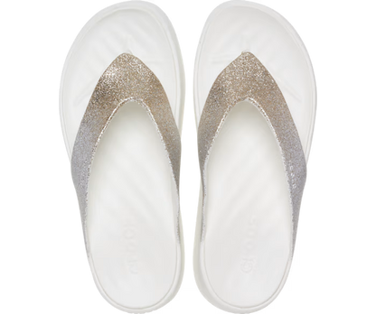 Getaway Chunky Glitzer Platform Zehentrenner