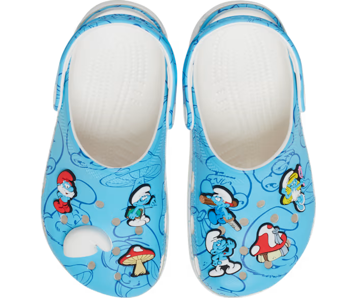 Kinder Smurfs Classic Clog