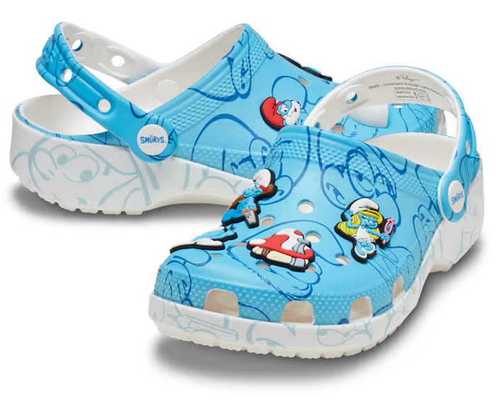 Kinder Smurfs Classic Clog