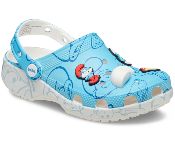 Kinder Smurfs Classic Clog