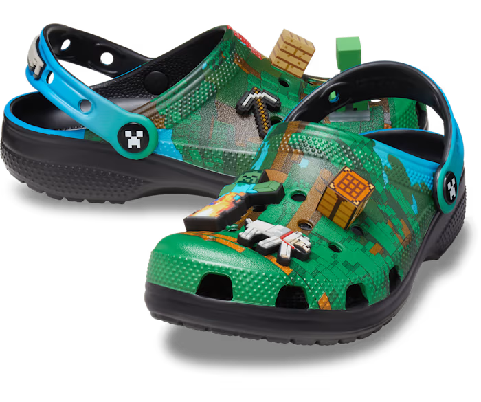 Kinder Minecraft Classic Clog