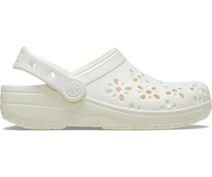 Classic Floral Cut-Out Clog