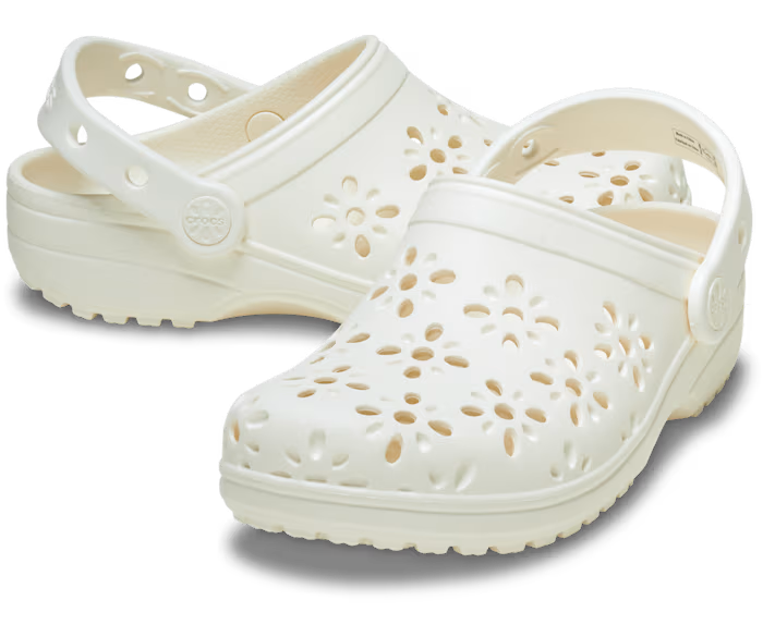 Classic Floral Cut-Out Clog