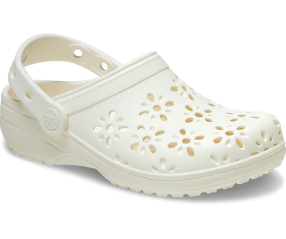 Classic Floral Cut-Out Clog