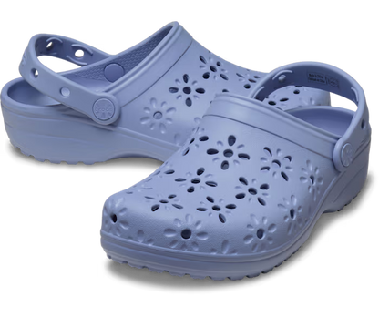 Classic Floral Cut-Out Clog