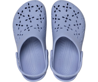 Classic Floral Cut-Out Clog