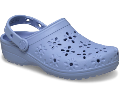 Classic Floral Cut-Out Clog